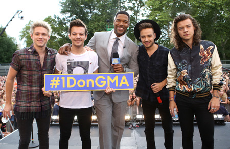 One Direction on GMA