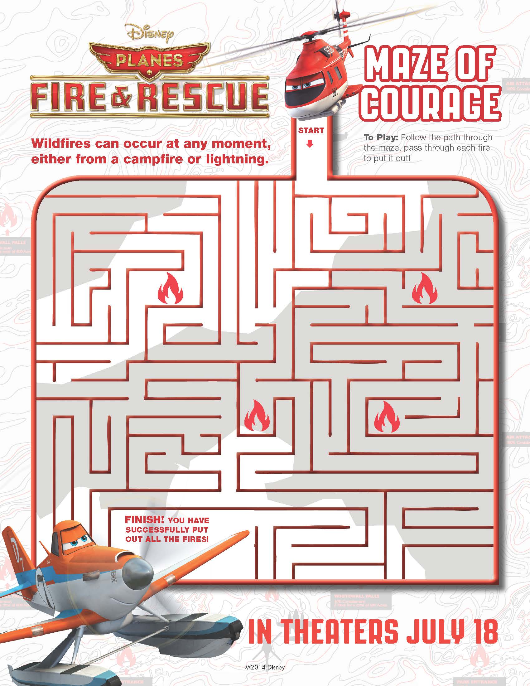 Planes Fire and Rescue Activities