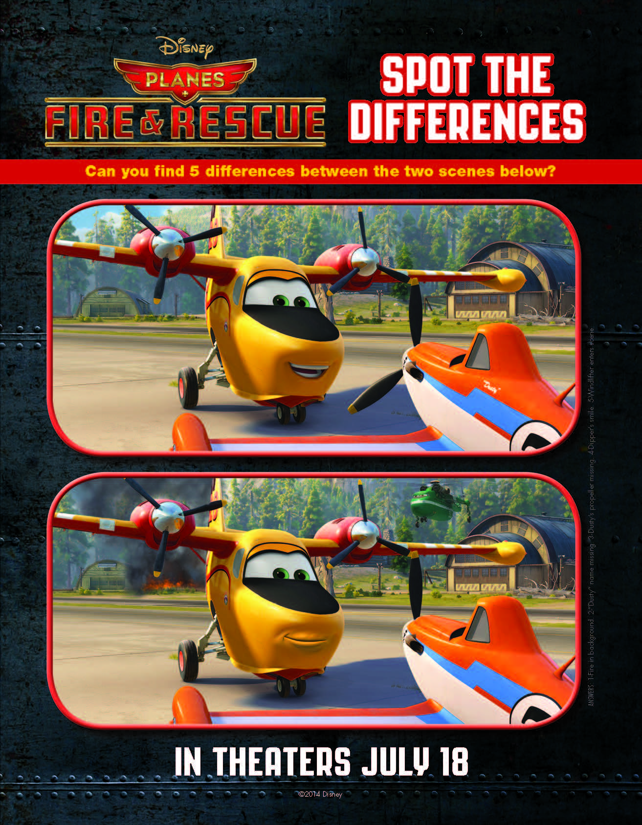 Planes Fire and Rescue Activities