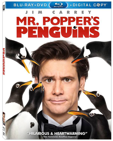 Mr Popper's Penguins DVD Cover