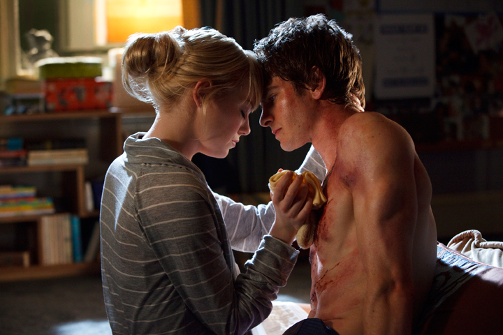 The Amazing Spider-Man Andrew Garfield Emma Stone