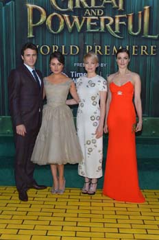 Oz The Great and Powerful Premiere